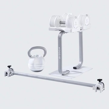 lotusbyzoom fitness pure series 12.5lb 可調式組合 冰河白