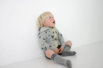 2014春夏 Moi渡鴨風有機棉外套(淺灰light/深灰dark)