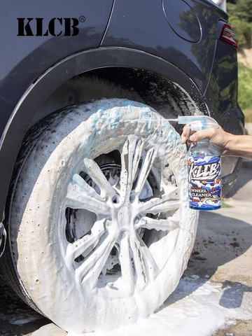 🚀桃園出貨🚀 KLCB苛力A4輪胎清洗劑強力去汙洗車用品汽車鋁合金輪毂鋼圈清潔劑