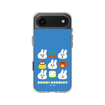 iPhone Air Clear Case（相機按鈕） 透明 - Bunni Konbiny - MAYO 點心時光