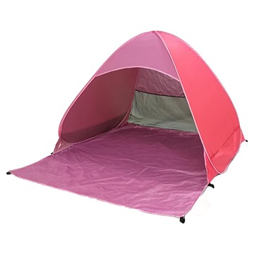 vanibaby 秒開抗UV遮陽帳篷 XL無門款 粉色  0人