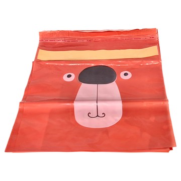 NS 車用垃圾袋 15入 PEVA+PET材質 尺寸31x25cm  4包  紅色