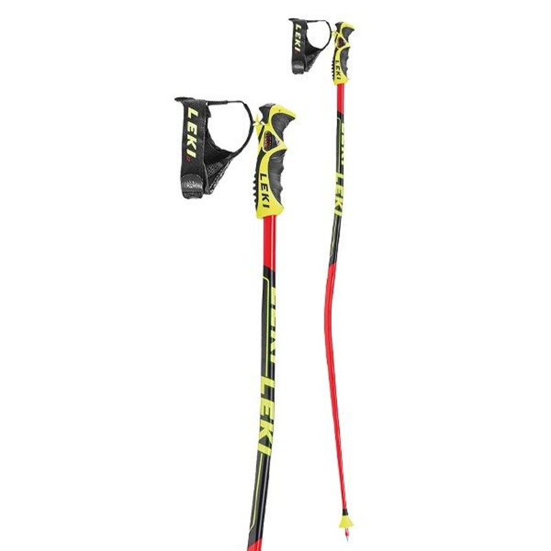 ①LEKI アルペンWORLDCUP SL117・GS115セット - ストック