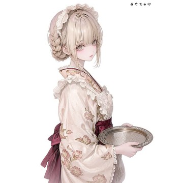 【9 月新款】07-141-0242 人物貼紙 幻想復古浪漫喫茶