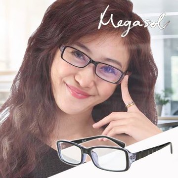寶麗萊抗UV400濾藍光平光眼鏡(2118-6色任選)