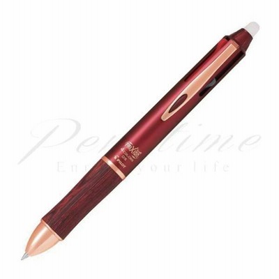 パイロット　複合筆記具　フリクションボール　４　０５　ウッド　ＬＫＦＢ３ＳＥＦ　ボルドー  ＢＯ≪現在品切中・納期未定〜ご予約承り中〜≫ 名入れ不可