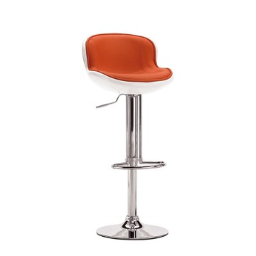 直人木業-WATT白橘升降吧椅