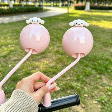 爆款🌟臺灣出貨🌟電動車後視鏡高清大視野倒車鏡可愛卡通雅迪愛瑪電瓶車正絲反光鏡