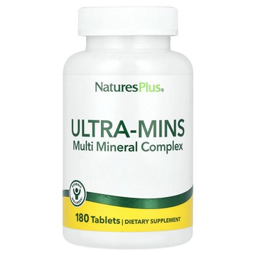 NaturesPlus, Ultra-Mins，多礦物質全食，180 片