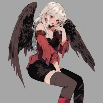 NaChi 原創貼紙【墮天使 Lucifer】