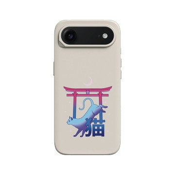 iPhone Air SolidX 貝殼灰 - Denise Rashidi (Surudenise) - Tokyo Cat 東京の貓