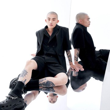 層次感西裝式襯衫