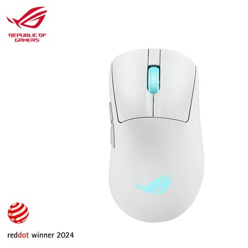 【ASUS 華碩】ROG Keris II Origin 無線電競滑鼠 白色【三井3C】