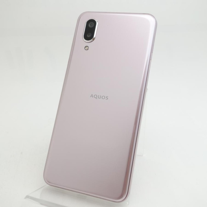 SIMフリー】AQUOS sense3 plus 901SH ピンク SoftBank版SIMロック解除