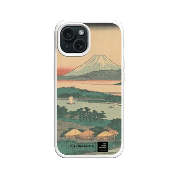 iPhone 15 SolidX 白 - Van Gogh Museum - 川崎：鶴見川上的生麥村 - 歌川廣重