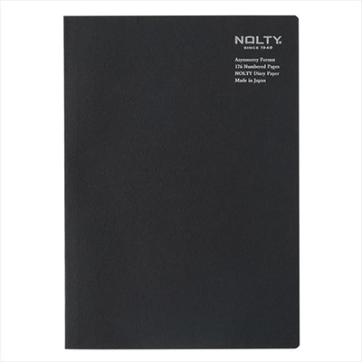 「NOLTY(ノルティ) 手帳 ティオ用補充ノート A5 アシンメトリー(ブラ」 Book