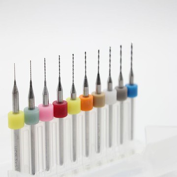 細鉆頭 0.1毫米PCB鎢鋼麻花鉆頭0.1,0.2,0.3,0.4,0.5,0.6,0.
