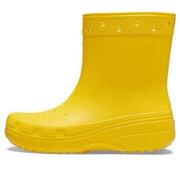 (WMNS) Crocs Classic Boots 'Yellow'