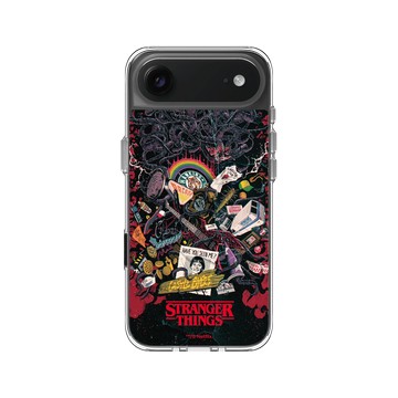 iPhone Air Clear Case（相機按鈕） 透明 - Stranger Things - 怪奇物語日