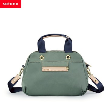 【satana】Soldier 暖洋洋手提斜背包-抹茶拿鐵(SOS2245-327)