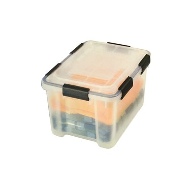 KEYWAY 《真心良品》漢克可疊式防潮收納箱35L(附輪)4入組