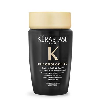 KERASTASE 卡詩 黑鑽極萃逆時髮浴(80ml)-國際航空版
