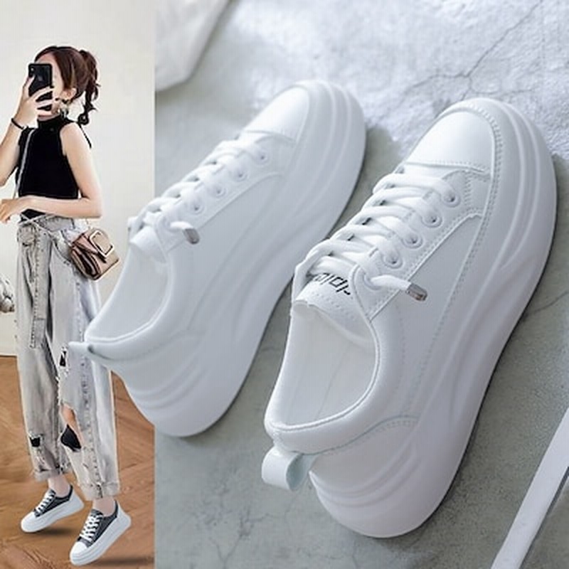 楽ちん フラットパンプス スニーカー レディース 白 スニーカー 增高 レディース スニーカー 通販 Lineポイント最大1 0 Get Lineショッピング