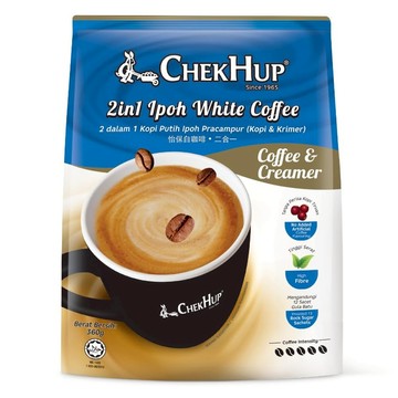 CHEKHUP 澤合 怡保白咖啡 二合一 咖啡包 + 糖包  420g  12包  1袋