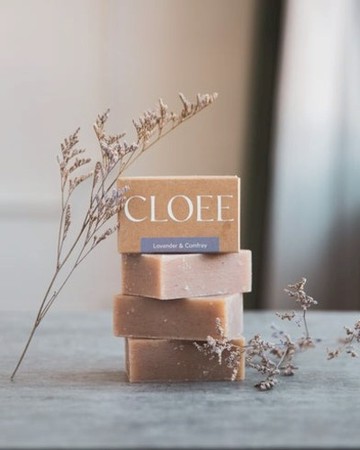 【Simple Zone】CLOEE 2in1 潔顏沐浴好好皂 薰衣草 & 紫草100g