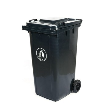 240L升戶外環衛大號商用垃圾桶家用廚房帶蓋腳踏分類公共場合工業[DD080109]