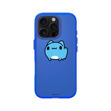 iPhone 16 Pro Clear 激光藍 - 貓貓蟲咖波 Bugcat Capoo - 萌呆咖波