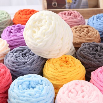 免運!粗毛線團冰條線毛線diy手工編織圍巾專用自織小熊圍巾手織鉤鞋線秒殺