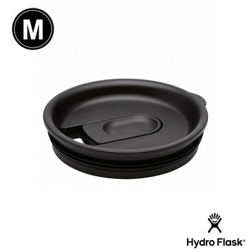 Hydro Flask 官方旗艦 馬克杯 滑蓋型杯蓋 M 時尚黑