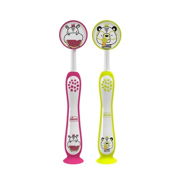 chicco 兒童成長牙刷2入(3-6歲)-多色