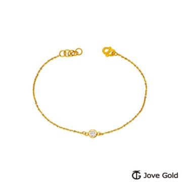 Jove Gold 漾金飾 戀人視角黃金手鍊
