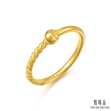 點睛品 守護夢想 黃金戒指_計價黃金(港圍11) 【網路獨家款】
