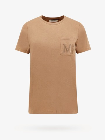 Cotton t-shirt with iconic embroidery - 'S MAX MARA - gender_Woman