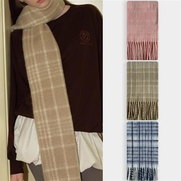 【巴黎精品】現貨+預購 針織圍巾圍脖圍冷氣房披肩秋冬保暖加絨加厚磅休閒生日禮物-紐西蘭羊毛3色a1ls24