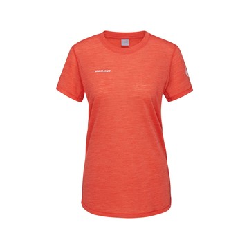 MAMMUT Tree Wool FL T-Shirt W 羊毛混紡快乾抗臭短袖T恤 蜜桃粉 女款 #1017-06670