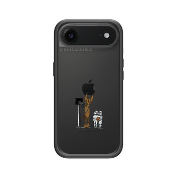 iPhone Air Mod NX -邊框背蓋組合 (相機按鈕) 黑 - 迪士尼-星際大戰 Star Wars - 丘巴卡-中鋒-幽默系列