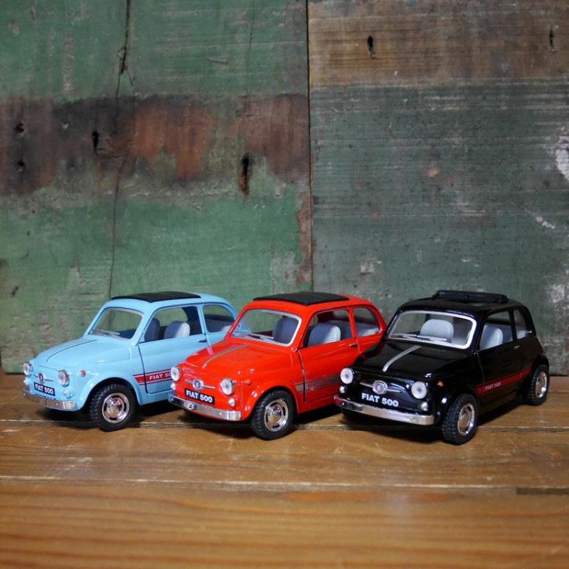 フィアット500 プルバックミニカー PULL BACK CAR Fiat500 Nuova500 1/24 レトロミニカー KiNSMART |  LINEブランドカタログ