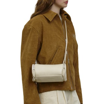 韓國製 MUR Rollpocket 手袋/單肩包/手提袋 (Ivory)