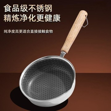 ✅【廚房必備迷你煎蛋神器】特厚食品級不鏽鋼蜂窩鍋 物理不沾 熱油淋油一鍋多用 台灣出貨