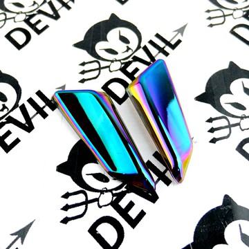 EPIC |  彩鈦 鍍鈦 貼片式 前小燈殼 定位燈殼 日行燈殼 適用於 五代勁戰 五代戰 勁戰五代 新勁戰五代