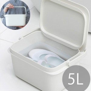 マーナ バケツ ホワイト 5l バケツ おしゃれ バケツ 蓋つき バケツ 5リットル ふた付き バケツ 四角 スクエア 洗濯 バケツ つけ置き キ 通販 Lineポイント最大1 0 Get Lineショッピング