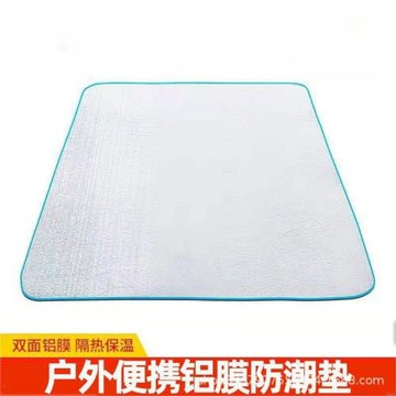便攜春游露營防潮墊 2m*2m戶外沙灘防水鋁膜地墊 單人露營墊子