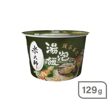 米大師湯泡飯129g-菠菜蛋花