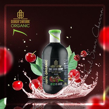 Georgia酸櫻桃原汁(750ml/瓶) 非濃縮還原果汁 x6瓶