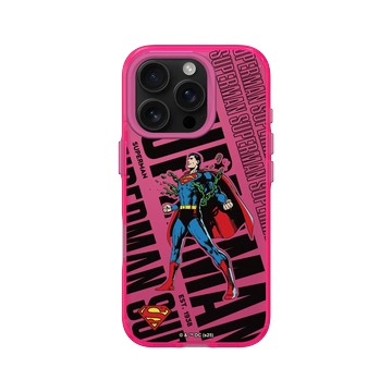 iPhone 16 Pro Clear 粉漾桃 - Superman - Superman-擺脫束縛