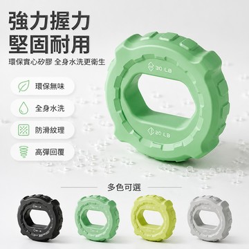 【🚚台灣出貨】 握力器 手指訓練握力棒 復健健身器材 橡膠圓形握把 手腕力量訓練 20-90磅可選
